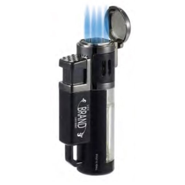 Visol Visol Buffalo Black Quad Flame Lighter