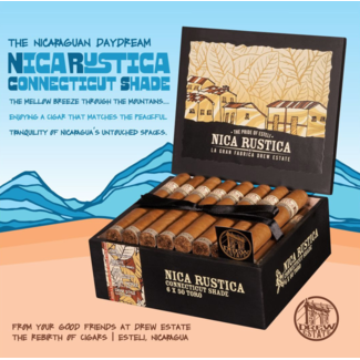 Nica Rustica Shade Nica Rustica Shade Toro Box of 25
