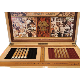Arturo Fuente & Padron Legends Arturo Fuente & Padron Legends 5 Singles of Each Blend - Includes Display Box