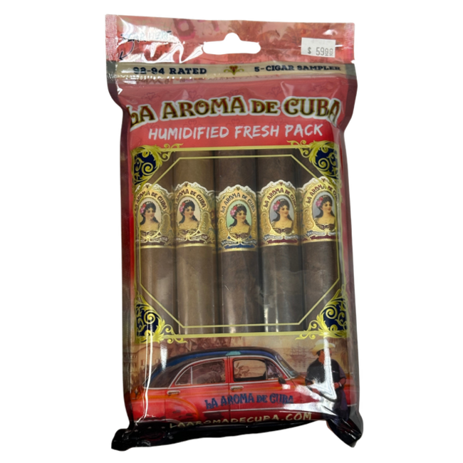 Fresh Packs La Aroma De Cuba Sampler 92-94 Fresh Pack