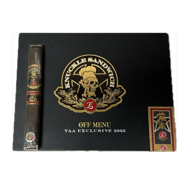 Espinosa Knuckle Sandwich TAA 2025 Off Menu Toro Box of 20
