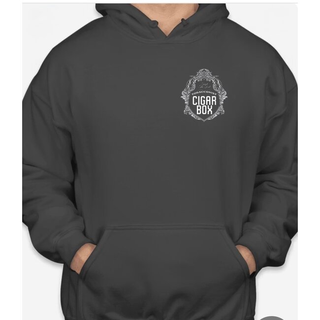 Cigar Box Apparel Dark Grey "30th Anniversary" Hooded Sweatshirt Preorder