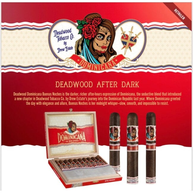 Deadwood After Dark Buenas Noches Gordo Box of 10 Preorder