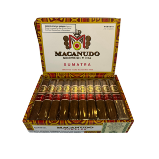 Macanudo Sumatra Robusto Box of 20