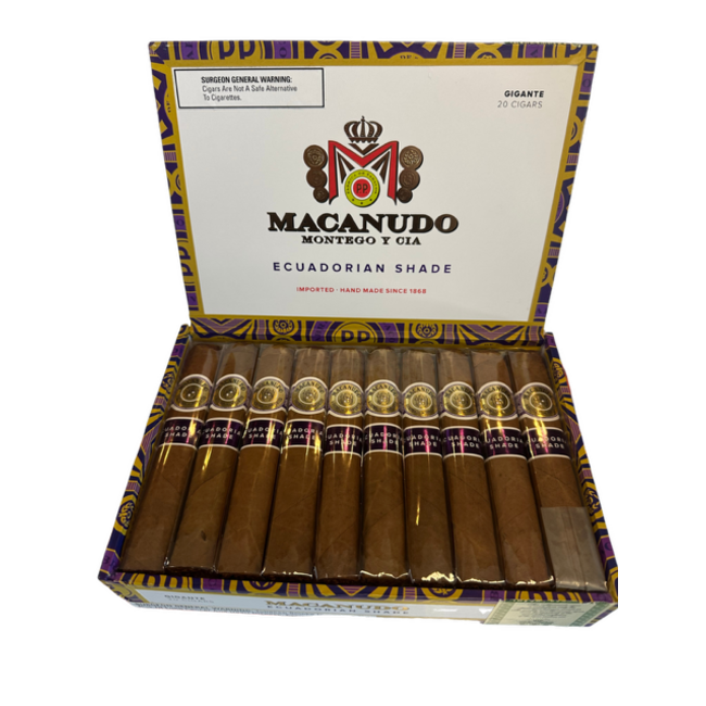Macanudo Ecuadorian Shade Gigante Single