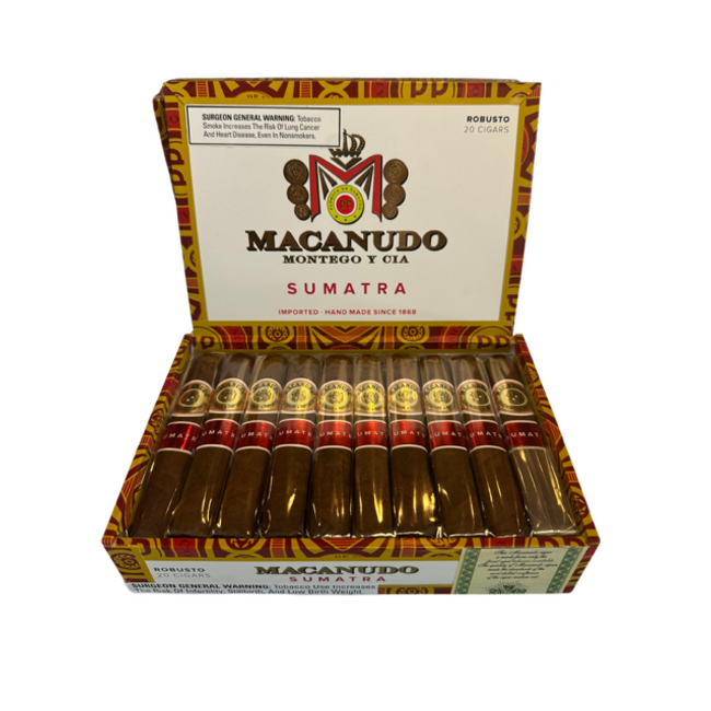 Macanudo Sumatra Robusto Box of 20
