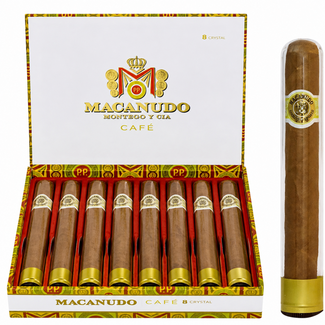 Macanudo Macanudo Café Natural Crystal Box of 8