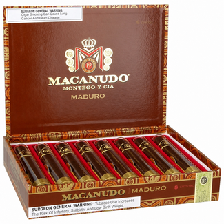 Macanudo Macanudo Café Maduro Crystal Box of 8
