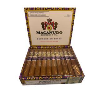 Macanudo Ecuadorian Shade Toro Single
