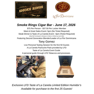 La Flor Dominicana Dinner & Event W/ Tony Gomez - June 17th, 2026