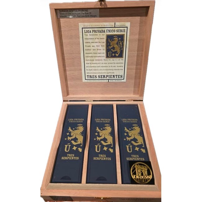 Liga Privada Tres Serpientes Box of 3 Coffins