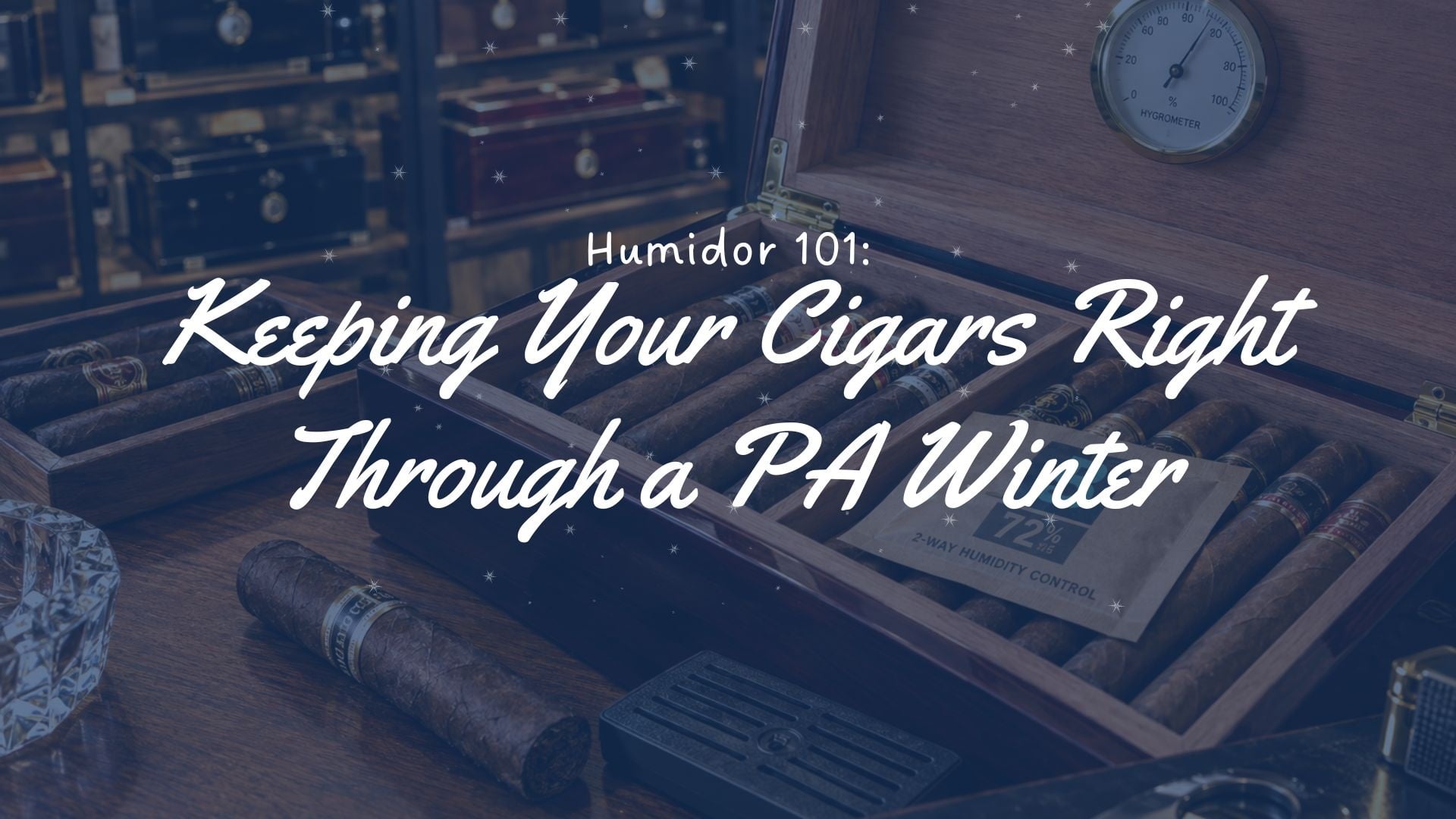 Humidor 101: Keeping Your Cigars Right Through a PA Winter