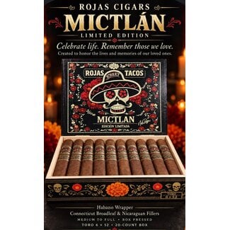 Rojas Street Tacos Mictlan Edicion Limitada Toro Box of 20