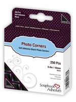 Scrapbook Adhesive SA Photo Corners Clear