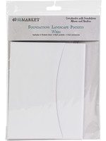 49 & Market 49 & Market Foundations Landscape Pockets, White