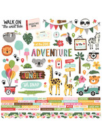 Simple Stories Simple Stories 12x12 Banner Stickers, Into the Wild
