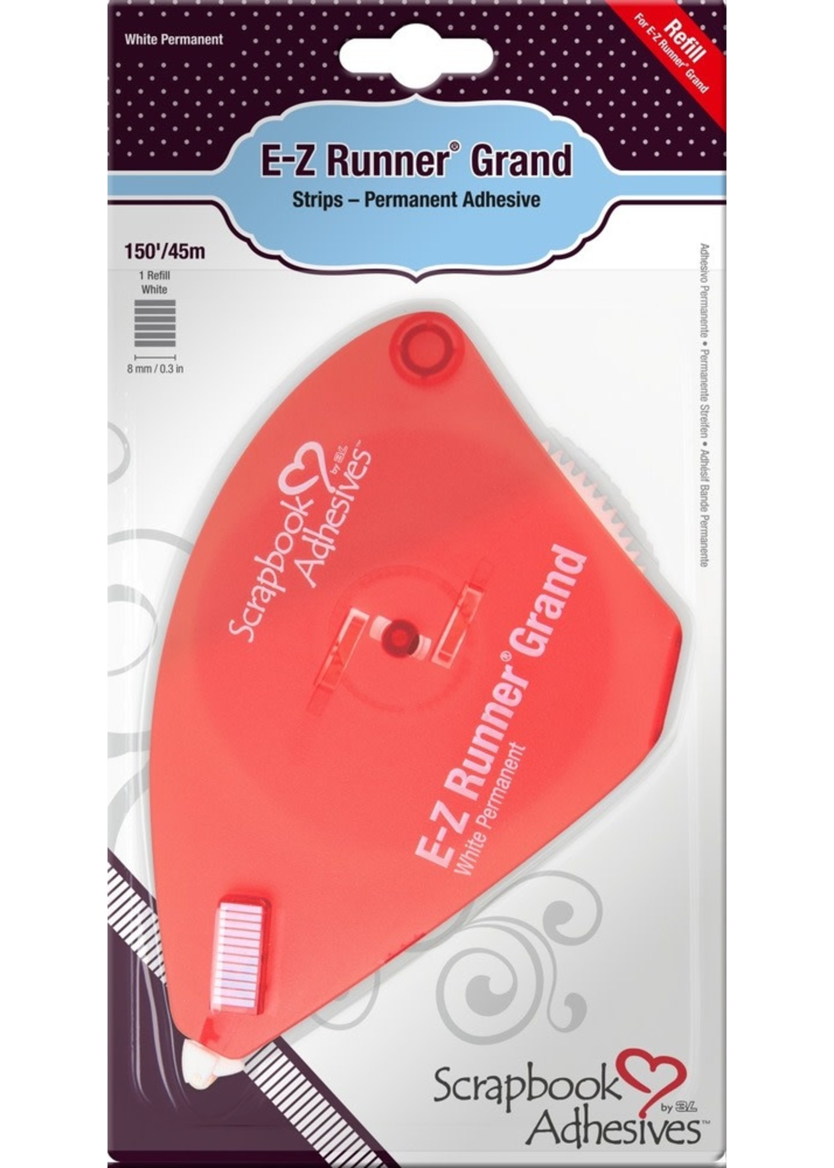 Scrapbook Adhesive SA E-Z Runner Grand Refill