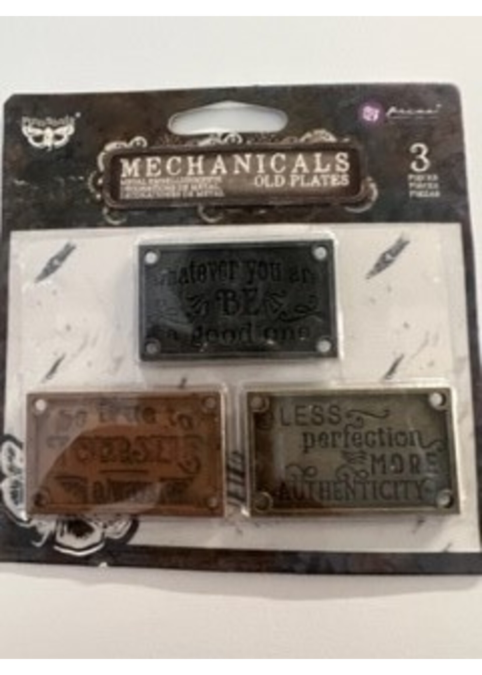 Prima Marketing Prima Finnabair Mechanicals, Old Plates