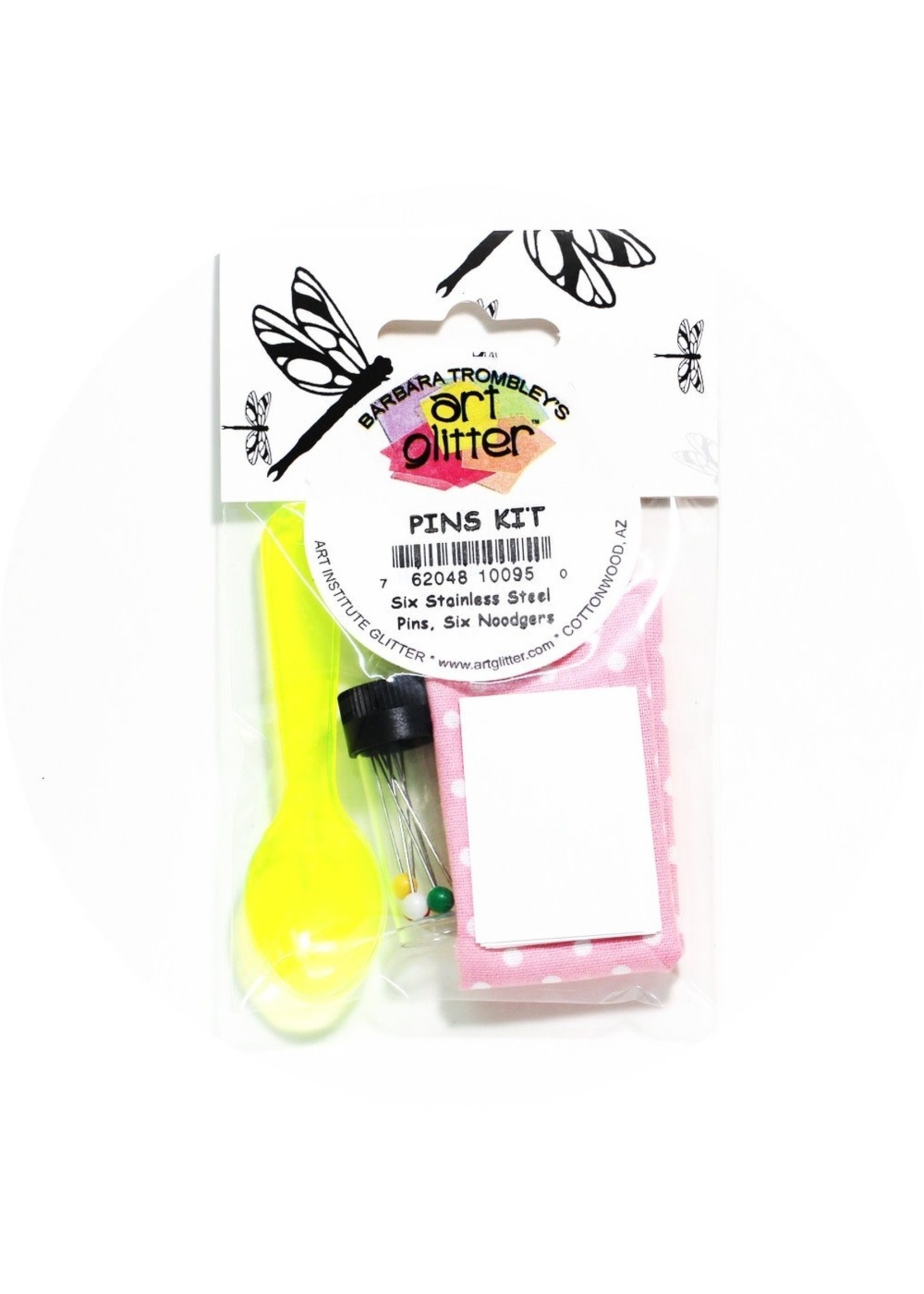 Art Glitter Institute Art Glitter Glue Pins, Stainless Steel
