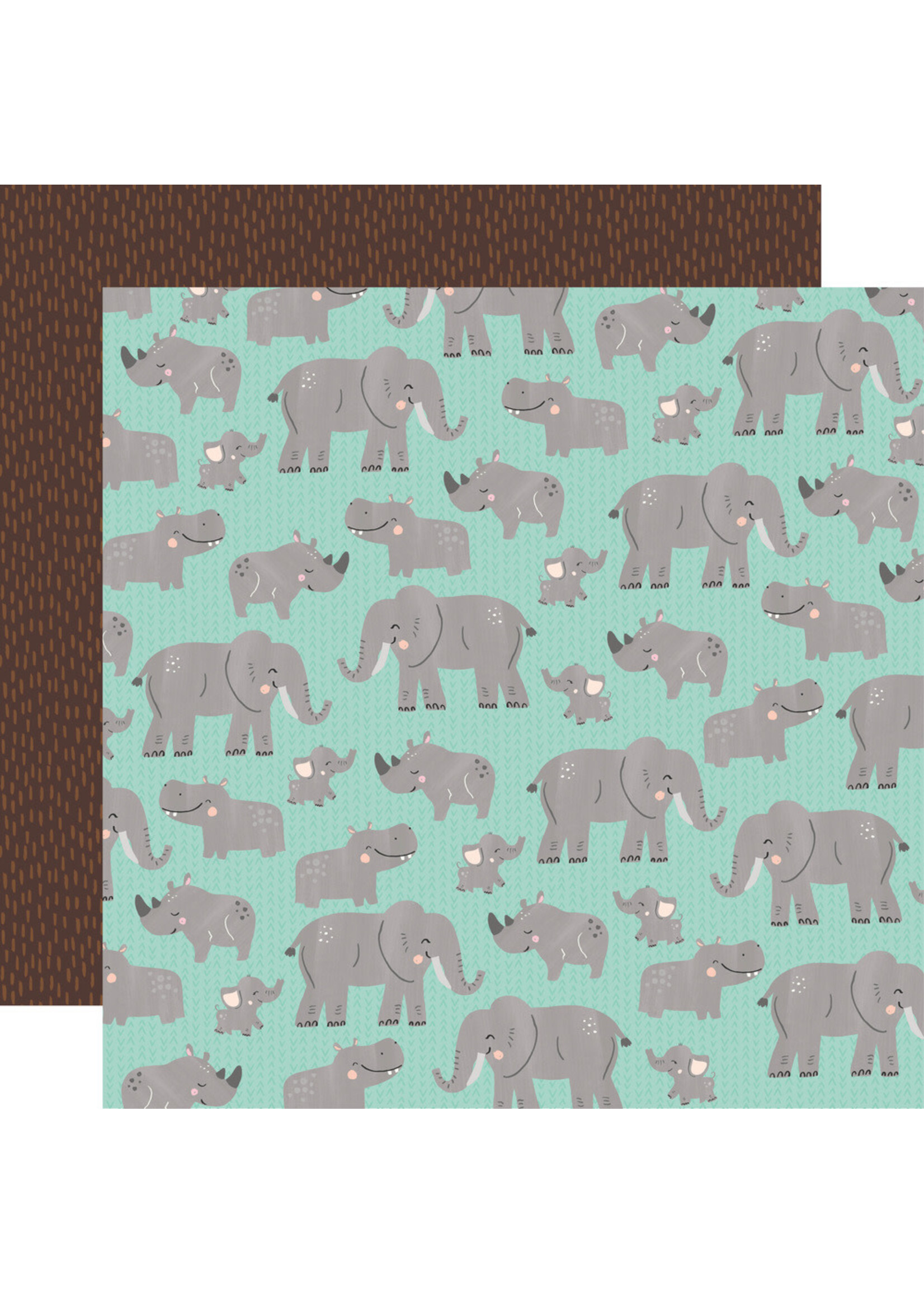 Simple Stories Simple Stories 12x12 Into the Wild, Be Brave