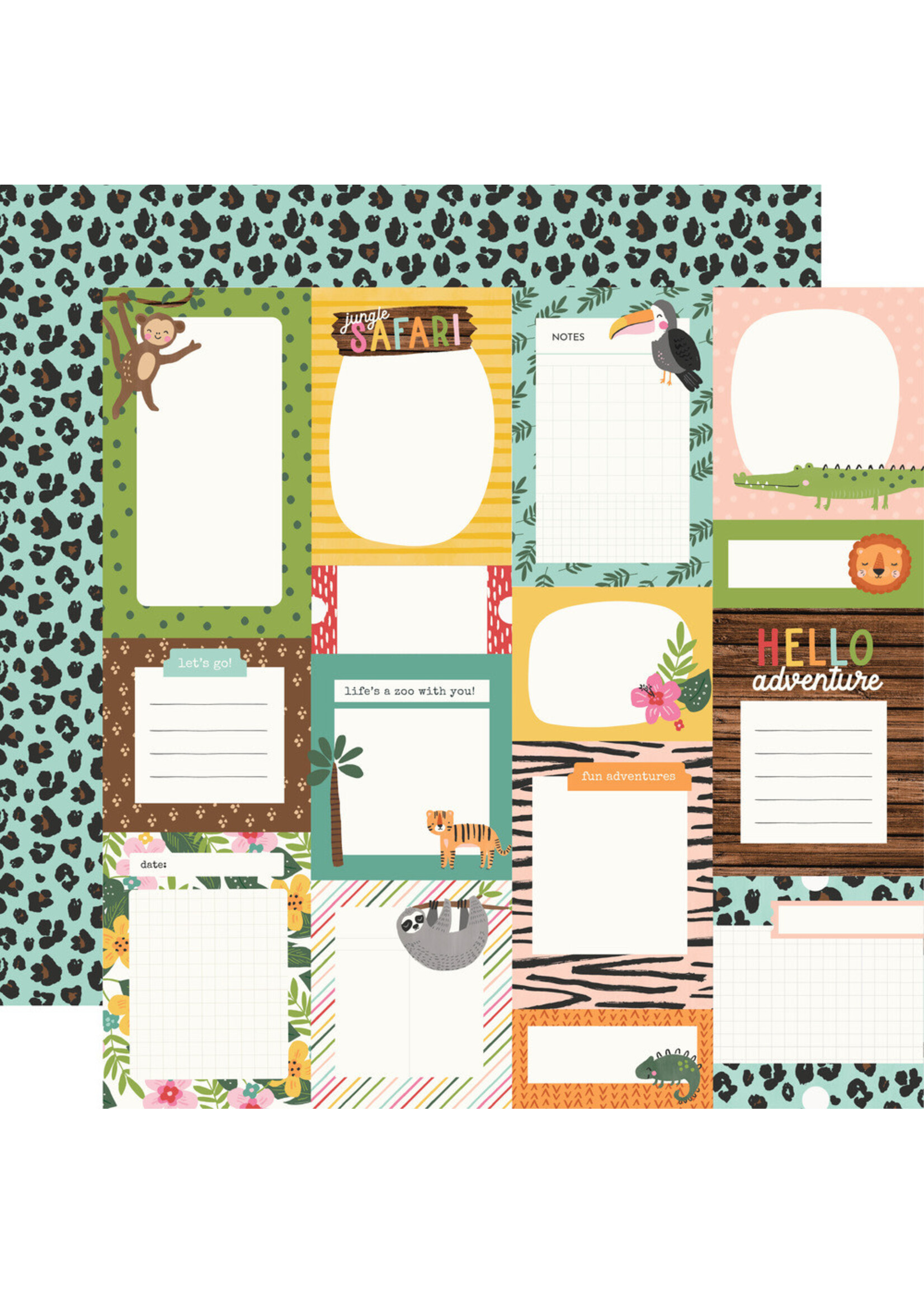 Simple Stories Simple Stories 12x12 Into the Wild, Journal Elements