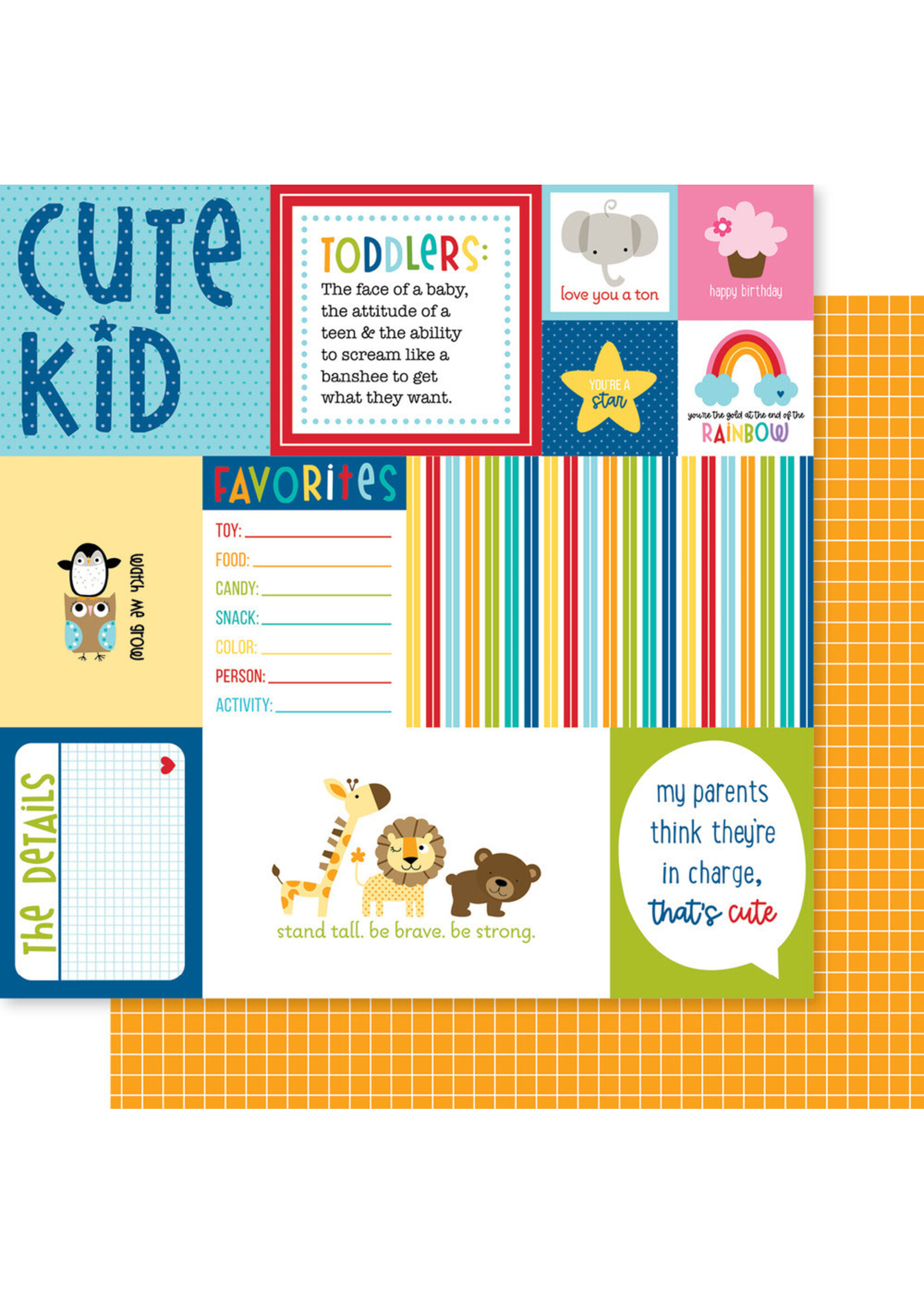 Bella Blvd 12x12 Tiny Tots 2.0, Daily Details