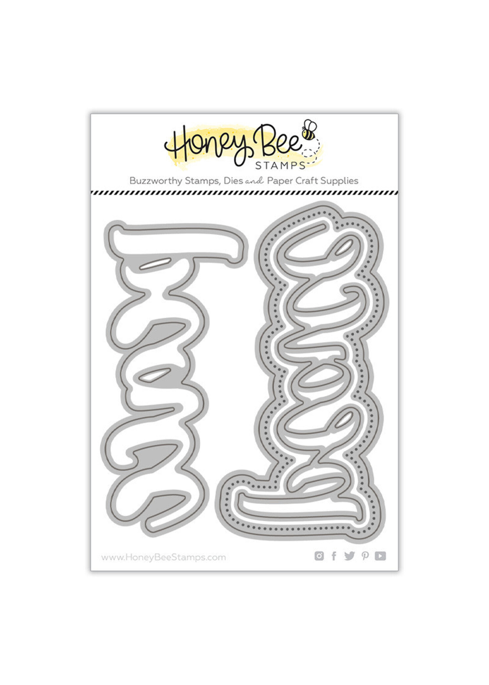 Honey Bee Stamps Honey Bee Stamps Die, Peace Buzzword