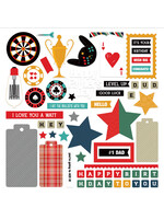 PhotoPlay PhotoPlay 12x12  Card Kit Stickers ,You're the Man