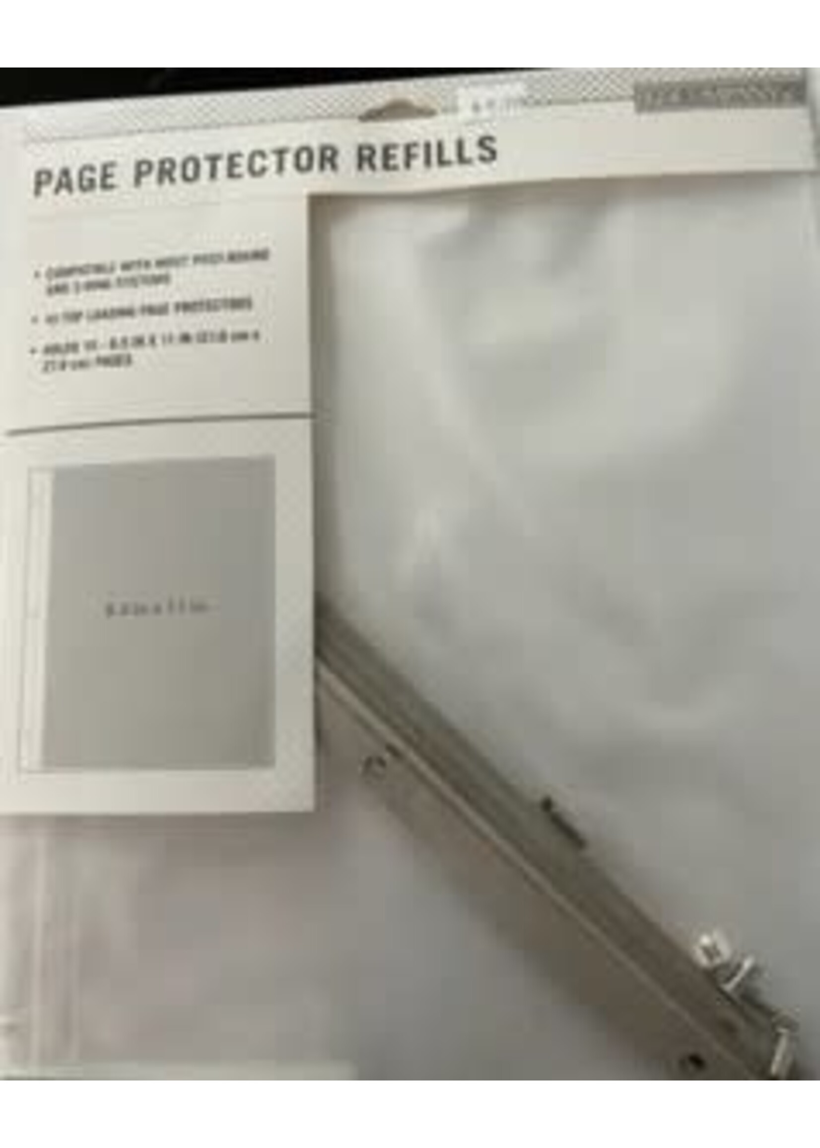 K&C Co. Page Protectors, 8.5x11, [10]