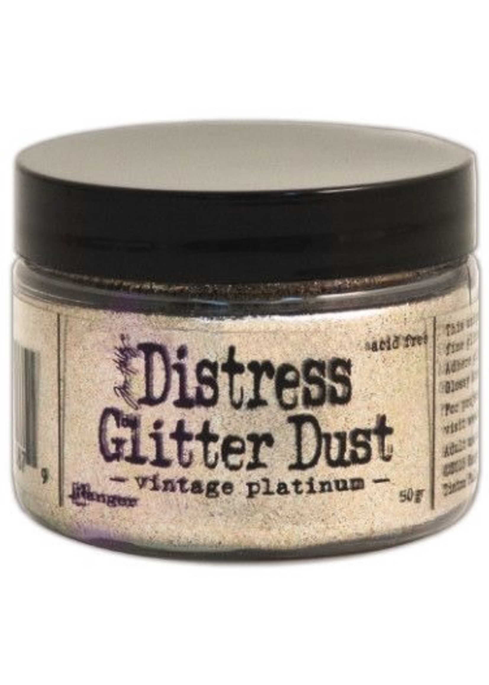 Ranger Tim Holtz Distress Glitter Dust, Platinum