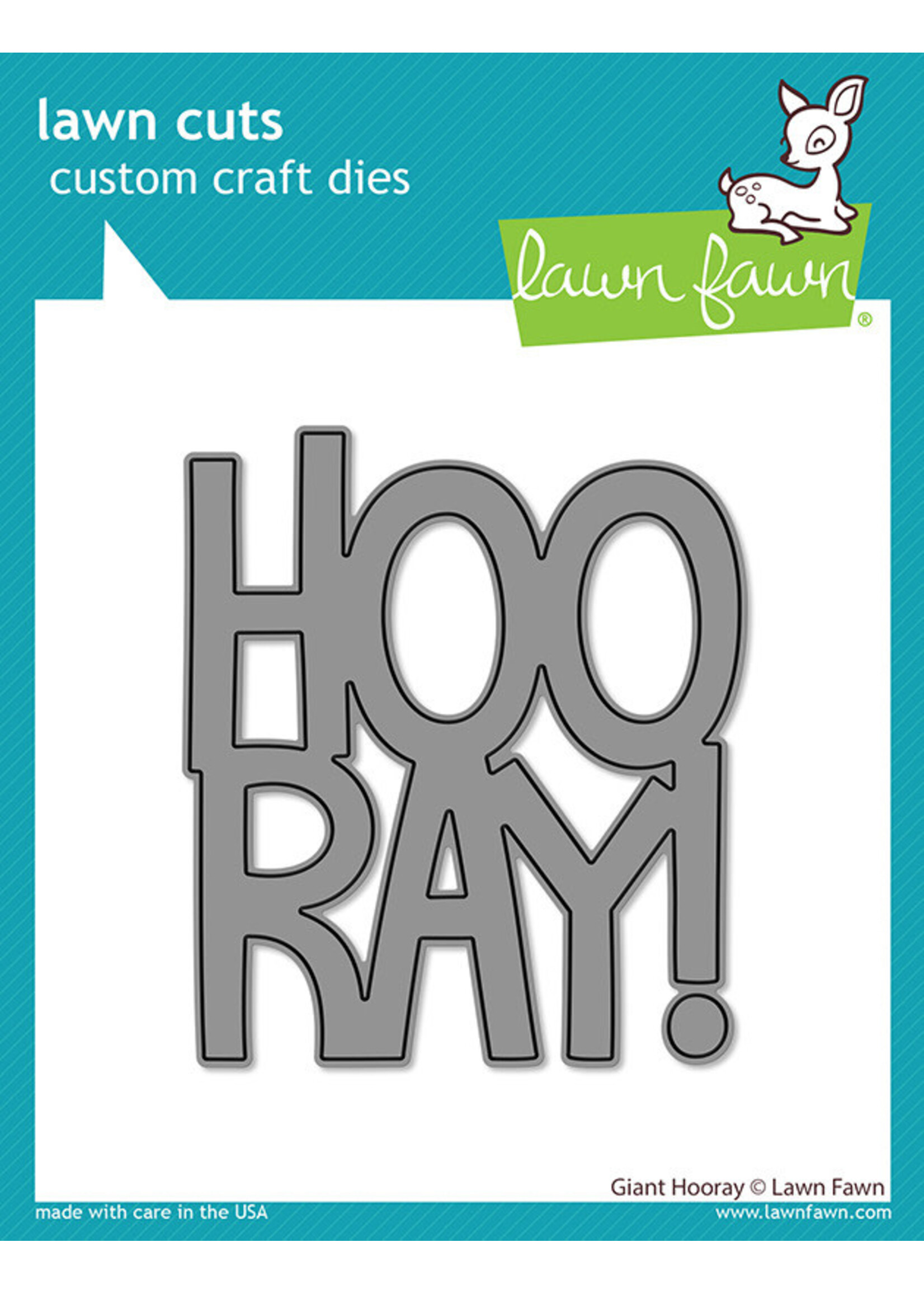 Lawn Fawn Lawn Fawn Die, LF2886 Giant Hooray