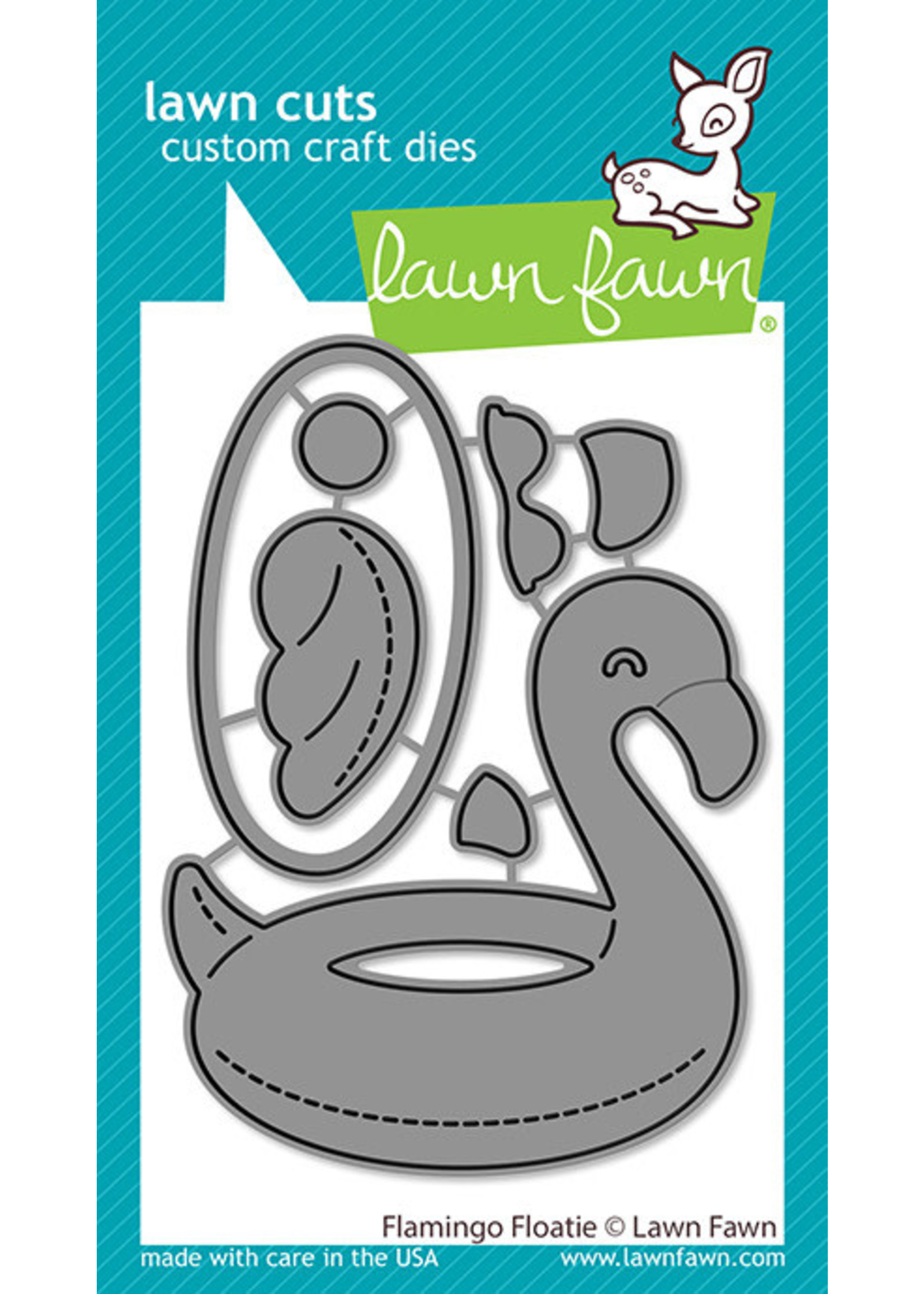 Lawn Fawn Lawn Fawn Die, LF2880 Flamingo Floatie