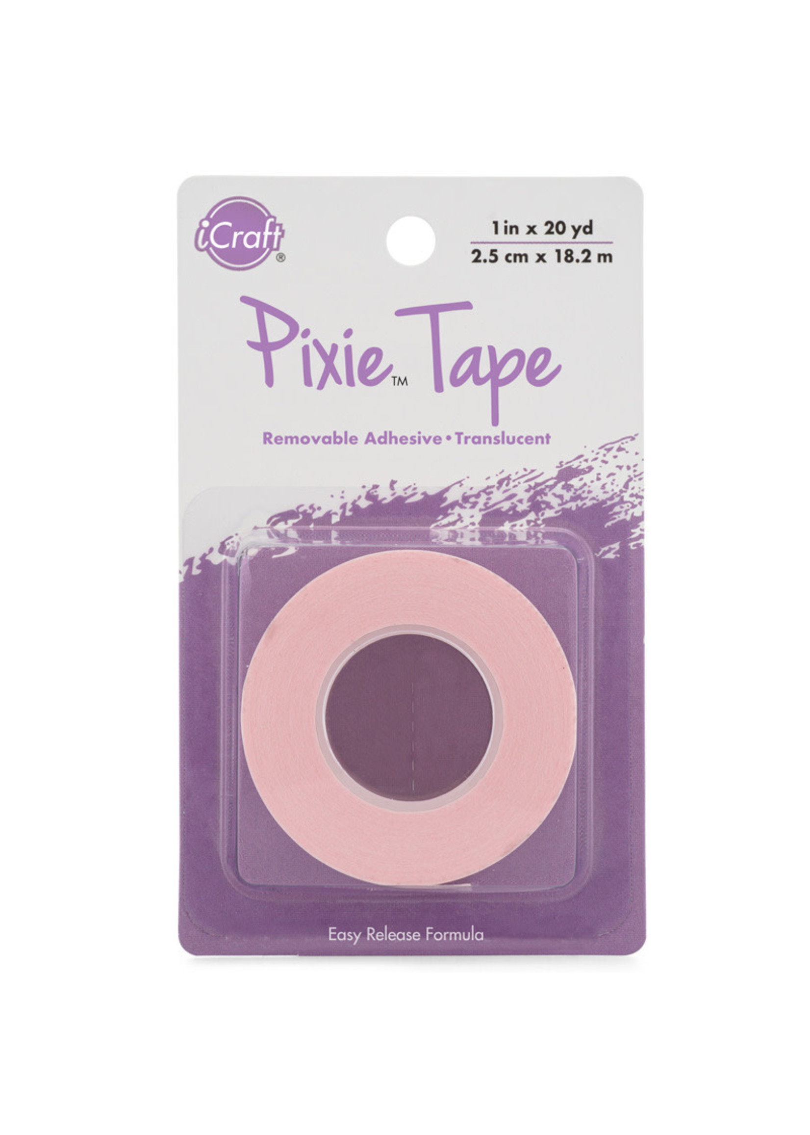 ICraft Pixie Tape, 1" x 20 Yards