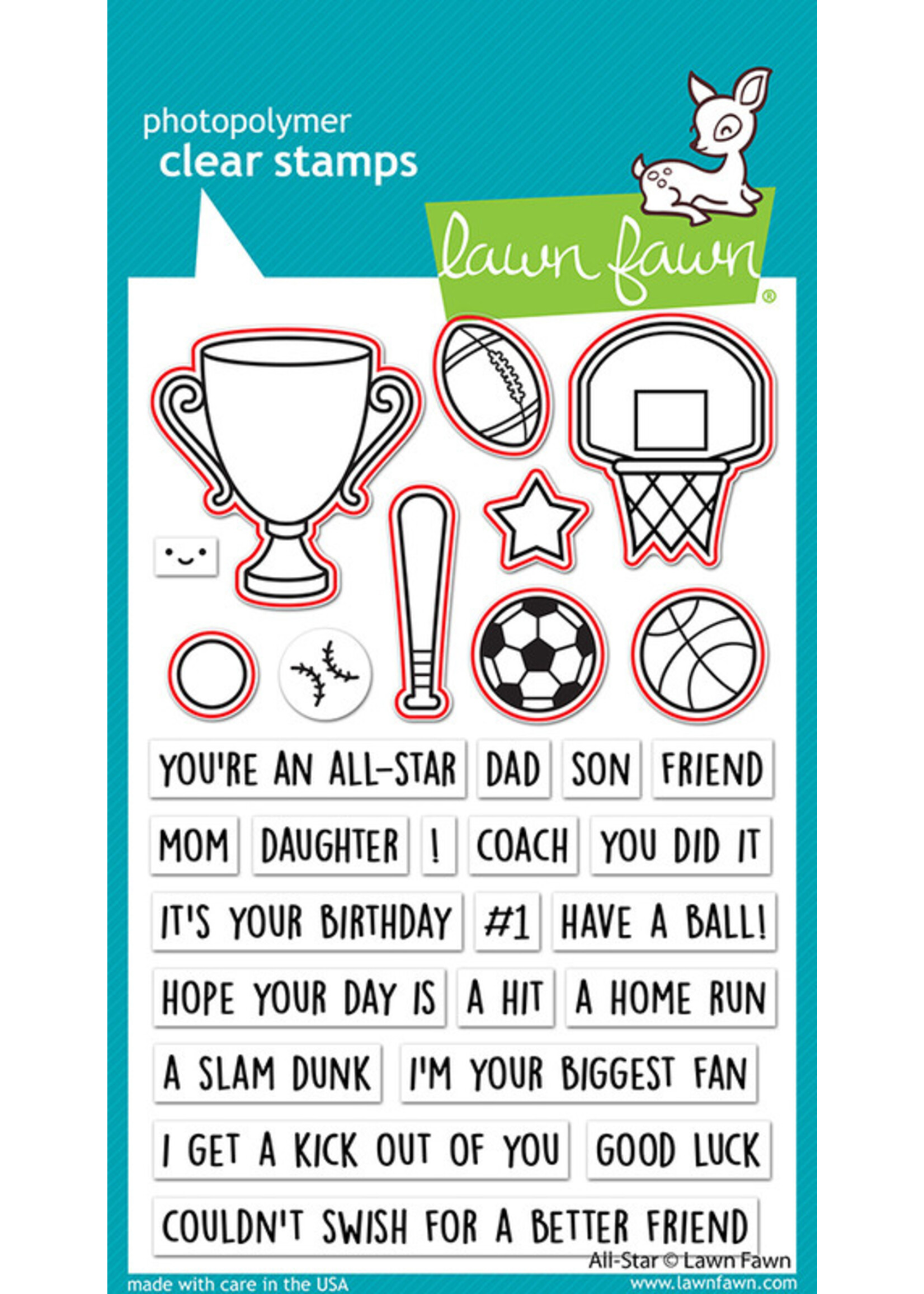 Lawn Fawn Lawn Fawn Die, LF2868 All-Star