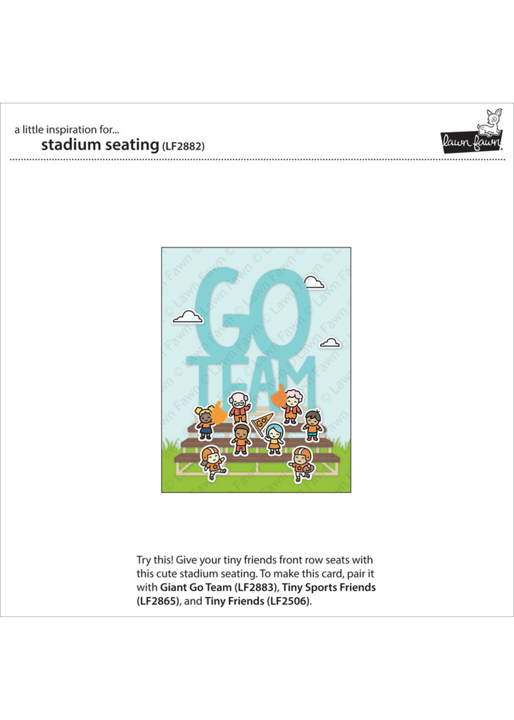 Lawn Fawn Lawn Fawn Die, LF2882 Stadium Seating