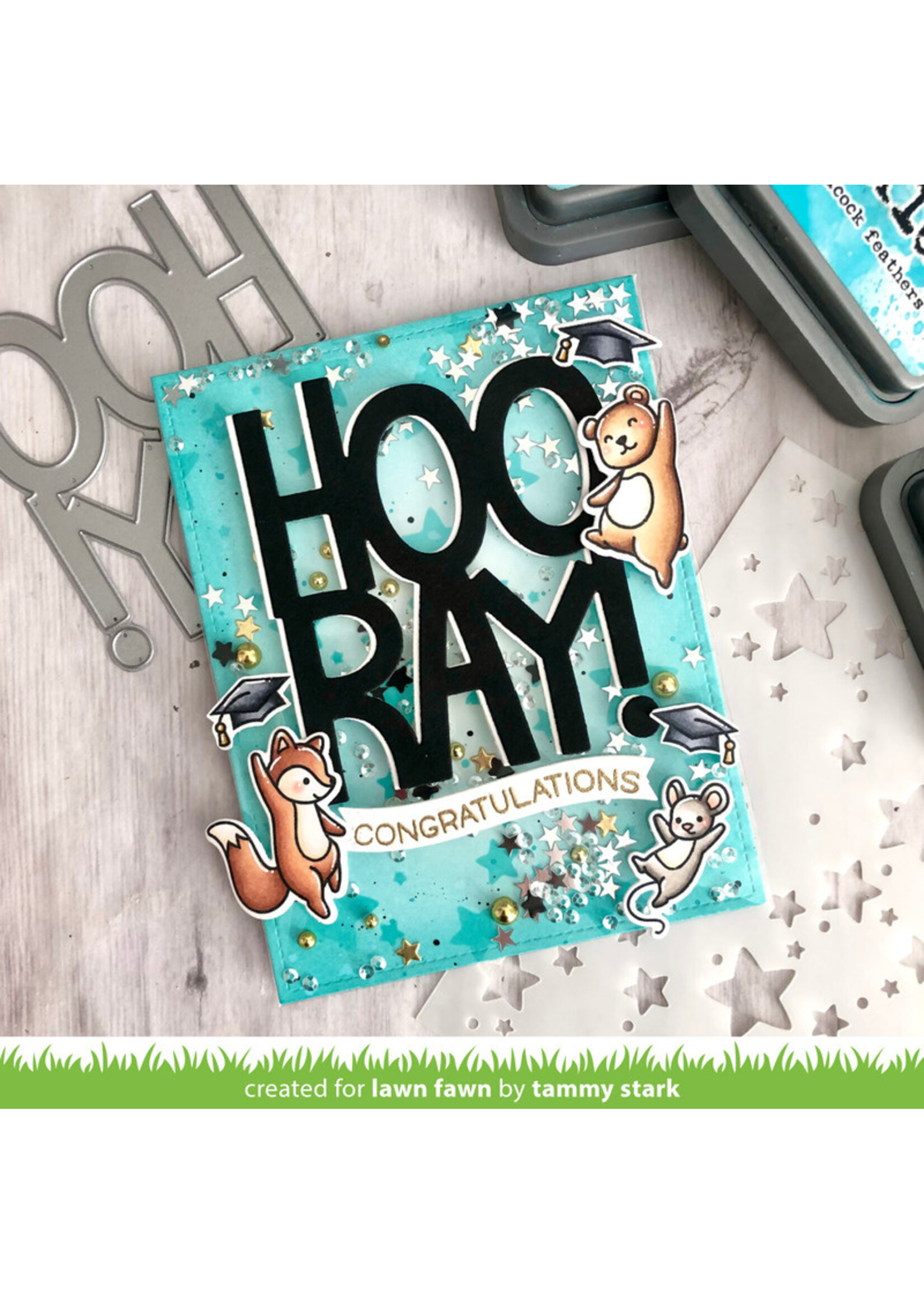 Lawn Fawn Lawn Fawn Die, LF2886 Giant Hooray