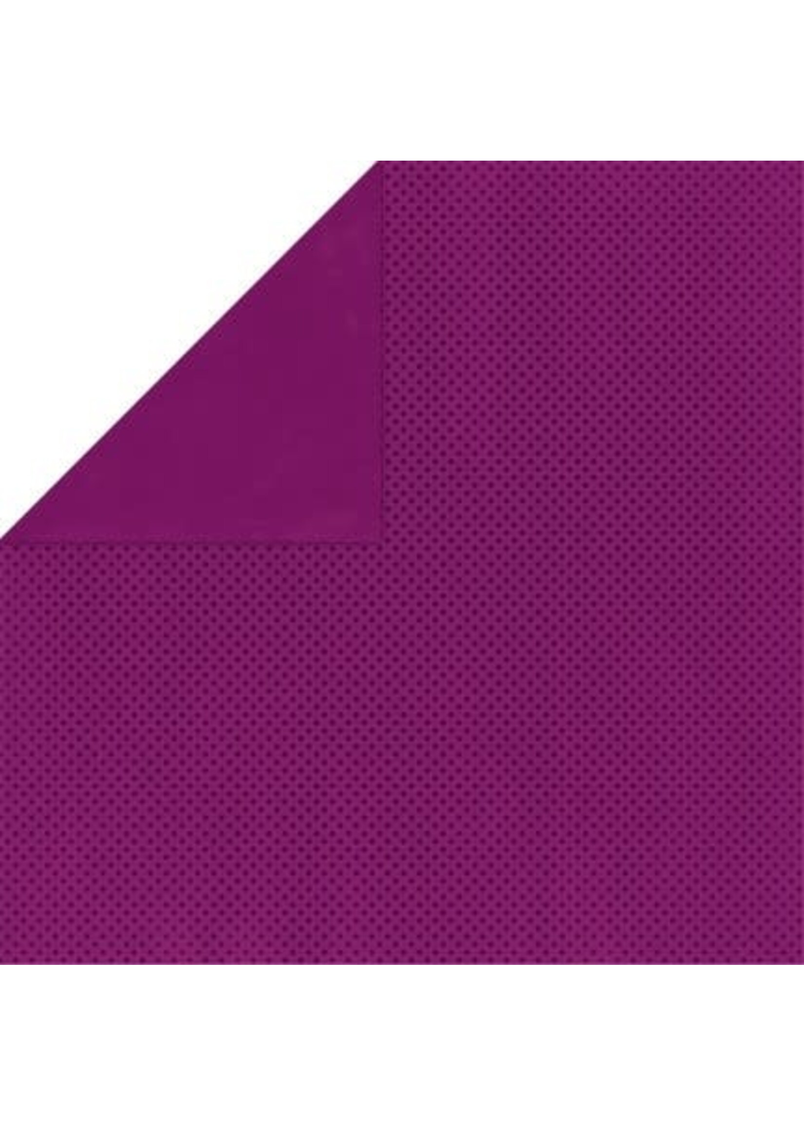 Bo Bunny 12 x 12 Double Dot, Boysenberry