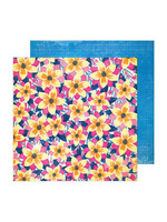 American Crafts Vicki Boutin 12x12 Sweet Rush, Floral Notes