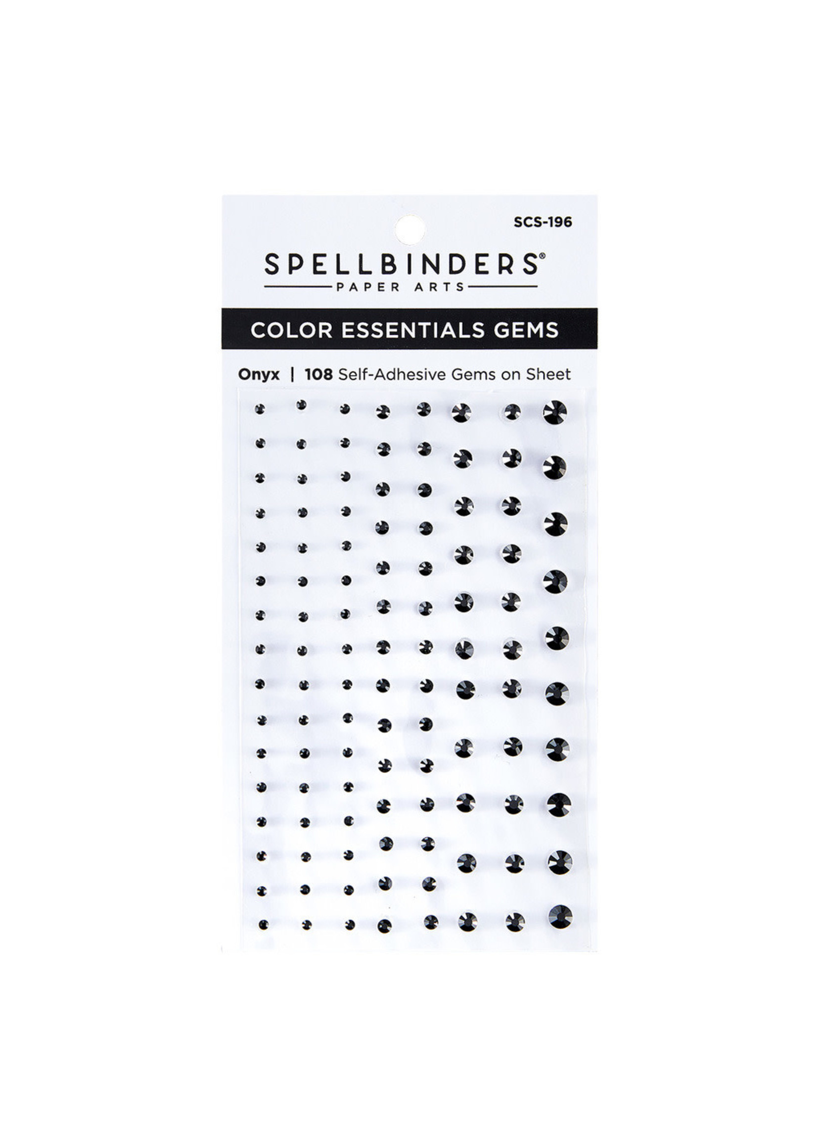 Spellbinders Spellbinders Color Essential Gems, Onyx