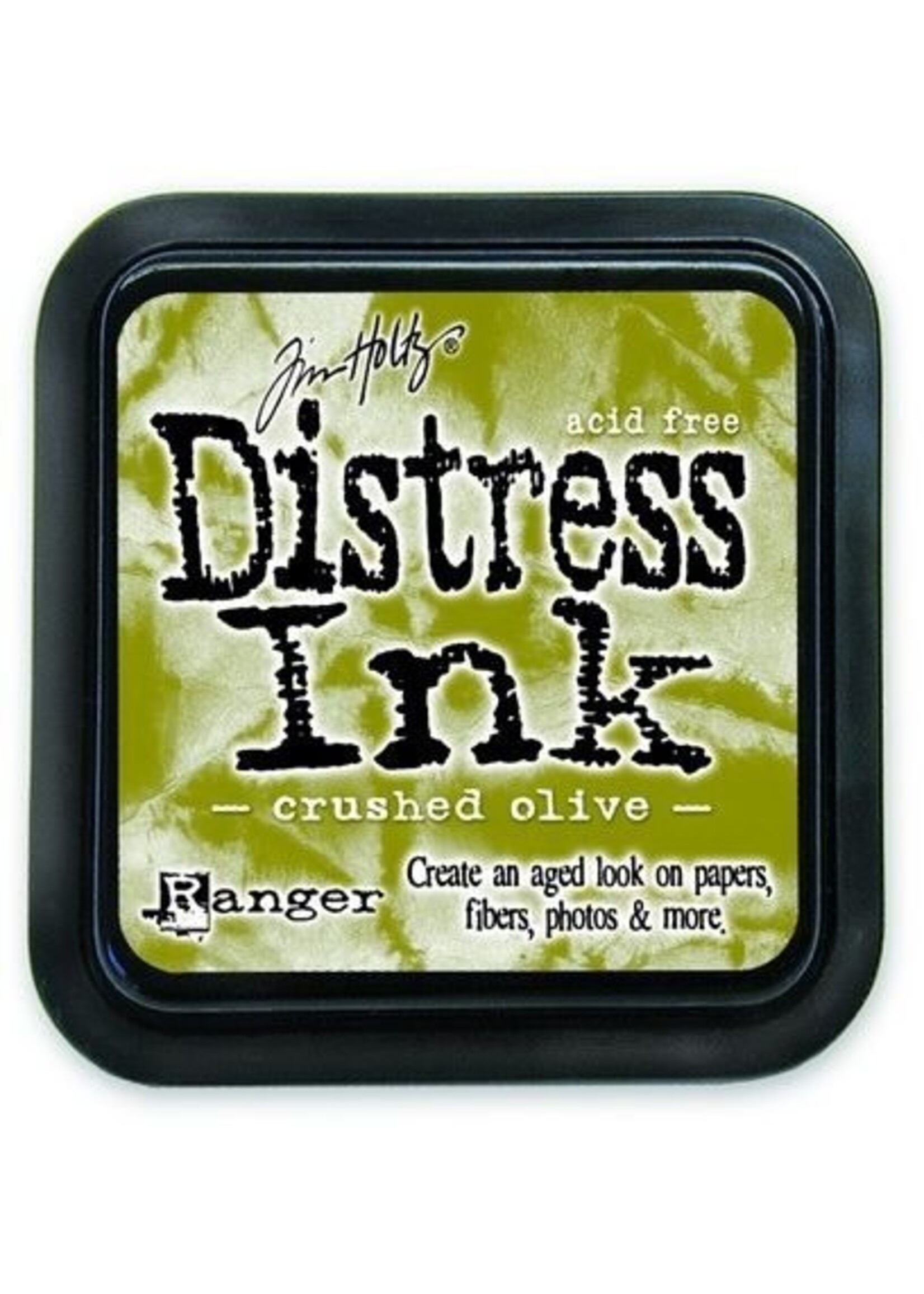Ranger Tim Holtz Distress Ink Pad, Crushed Olive