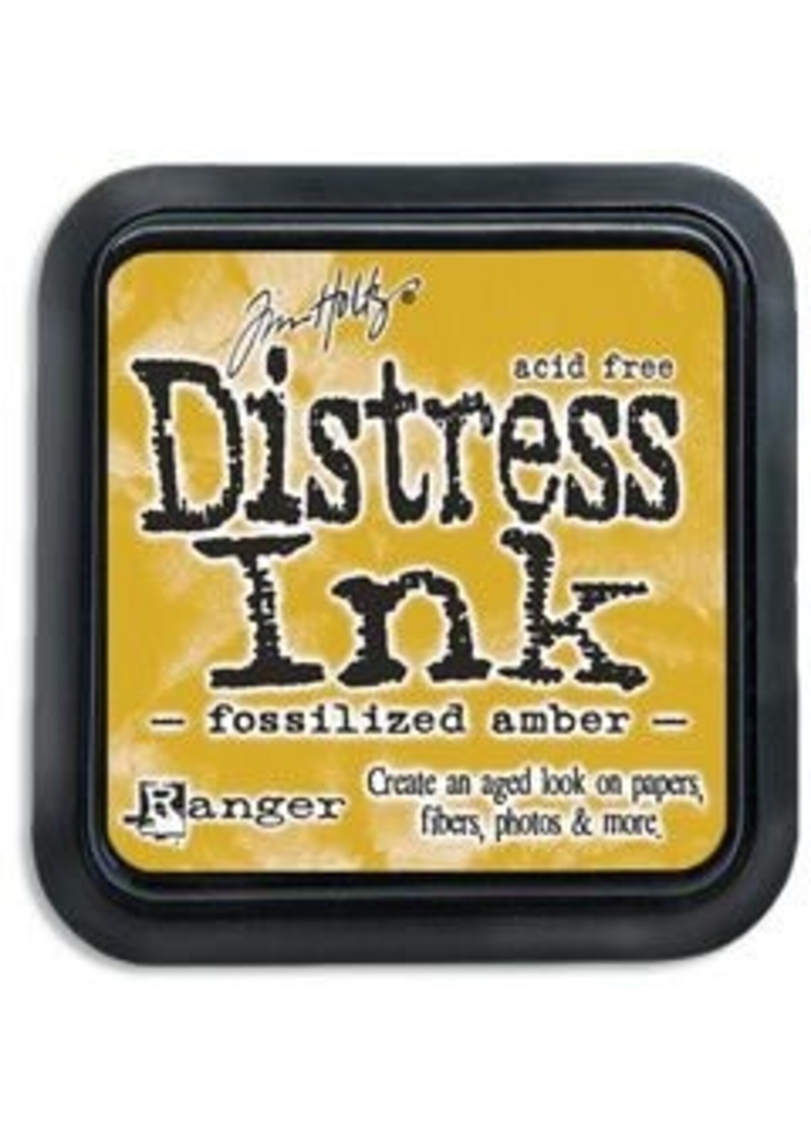 Ranger Tim Holtz Distress Ink Pad, Fossilized Amber