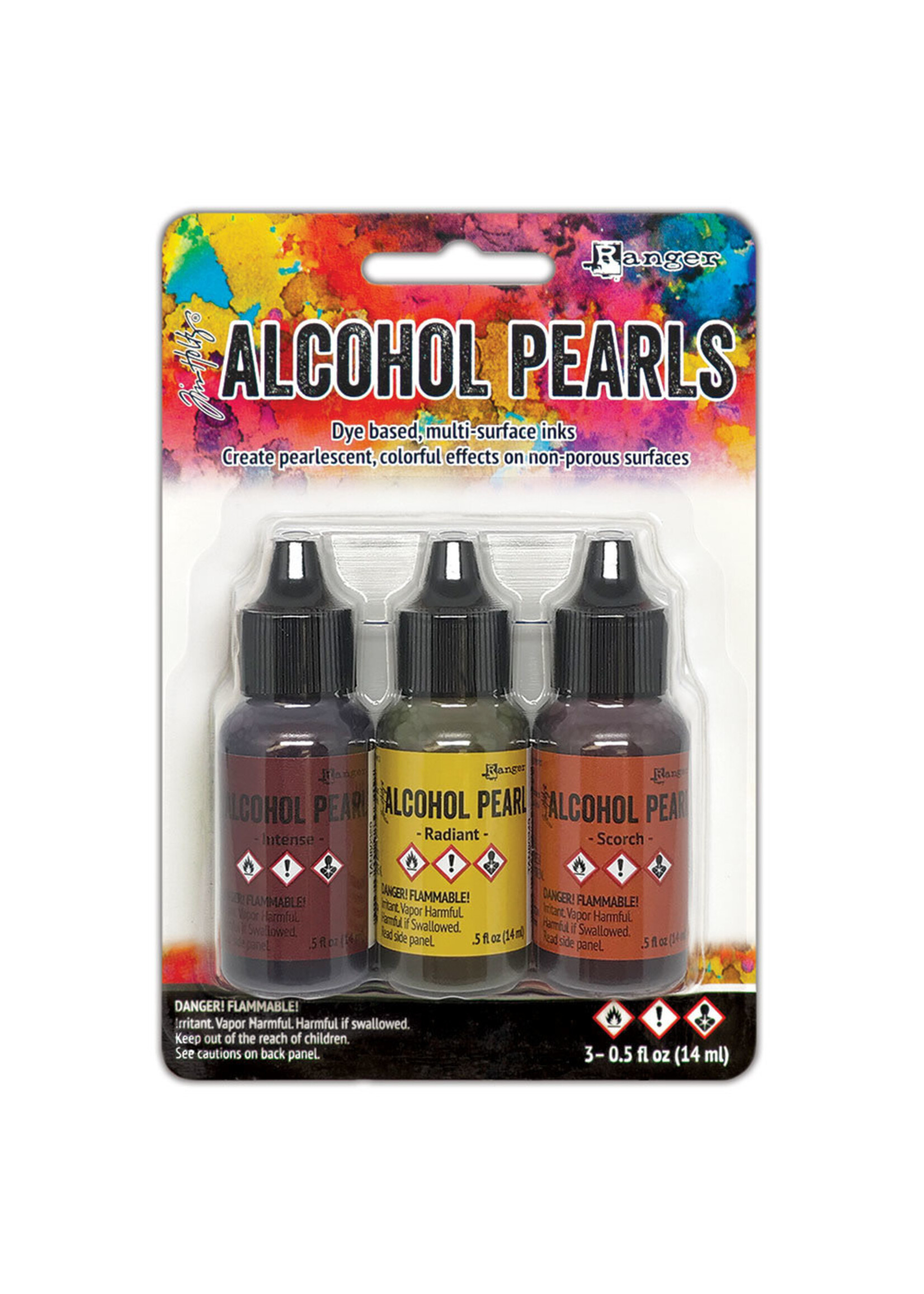Ranger Tim Holtz Ink, Alcohol Pearl Kit#5