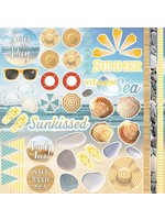 Reminisce Reminisce 12x12 Vitamin Sea, Sticker Sheet
