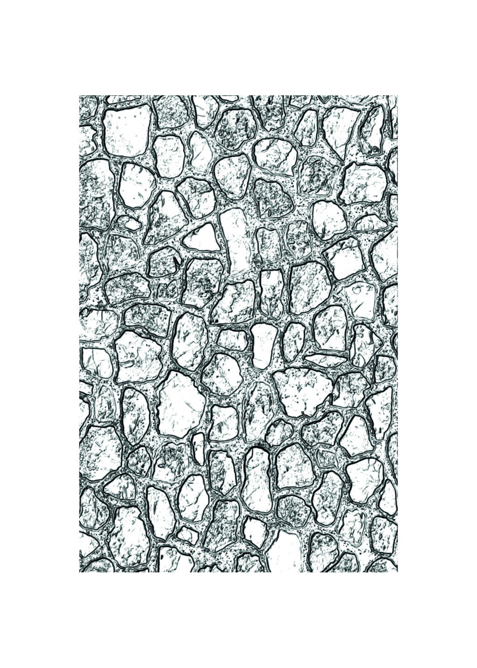 Sizzix Tim Holtz 3D E/F, 665461 Mini Cobblestone