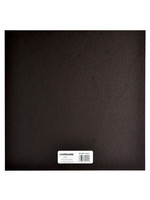 12x12 Grafix Chipboard Medium .057,  Black (25)