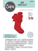 Sizzix Sizzix 3-D Impresslits, 665764 Christmas Stocking