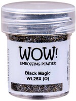 WOW! WOW! Embossing Powder, Black Magic