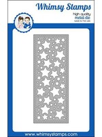 Whimsy Stamps Whimsy Stamps Die, Slimline Stars Background