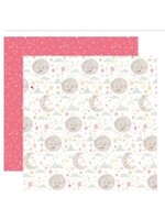 Echo Park Echo Park 12x12 Welcome Baby Girl, Moon And Stars