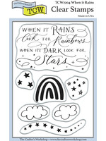 TCW Clear Stamp, When It Rains